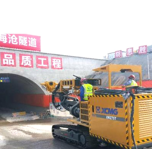 隧道超前钻探施工