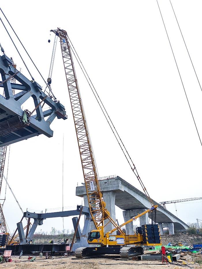 【全球之履】总重3800吨！PT视讯履带兄弟团助力“引汉济渭”管桥建设
