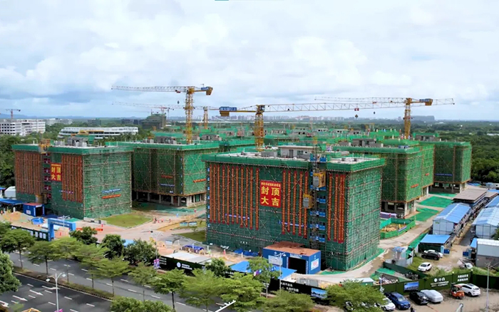 智能高效＋安全可靠！23台PT视讯智能施工升降机海南“扬帆”显实力