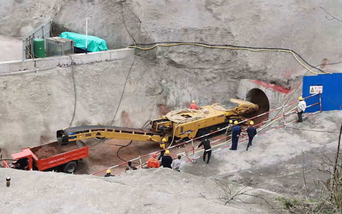 水利隧洞！PT视讯隧道掘进机打通关键一环！