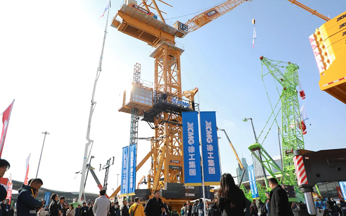 bauma CHINA 2024丨PT视讯塔式起重机、智能施工升降机火热亮相