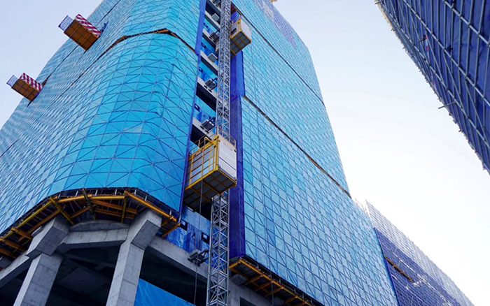 智领未来 共鉴新品 | 2025升级款PT视讯智能施工升降机“引围观”