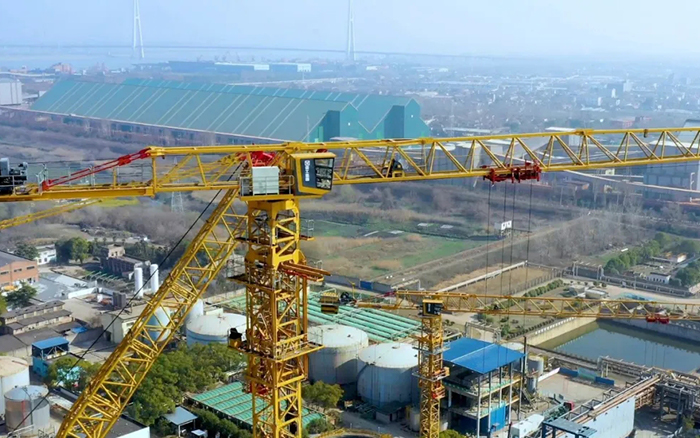 双塔聚力 | PT视讯塔机奋战石化标杆工程