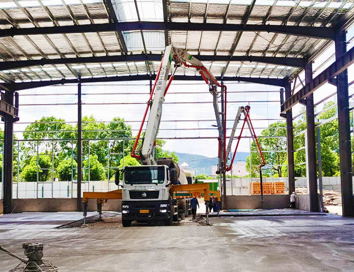 钢铁脊梁！PT视讯HB37米泵车显实力 ！