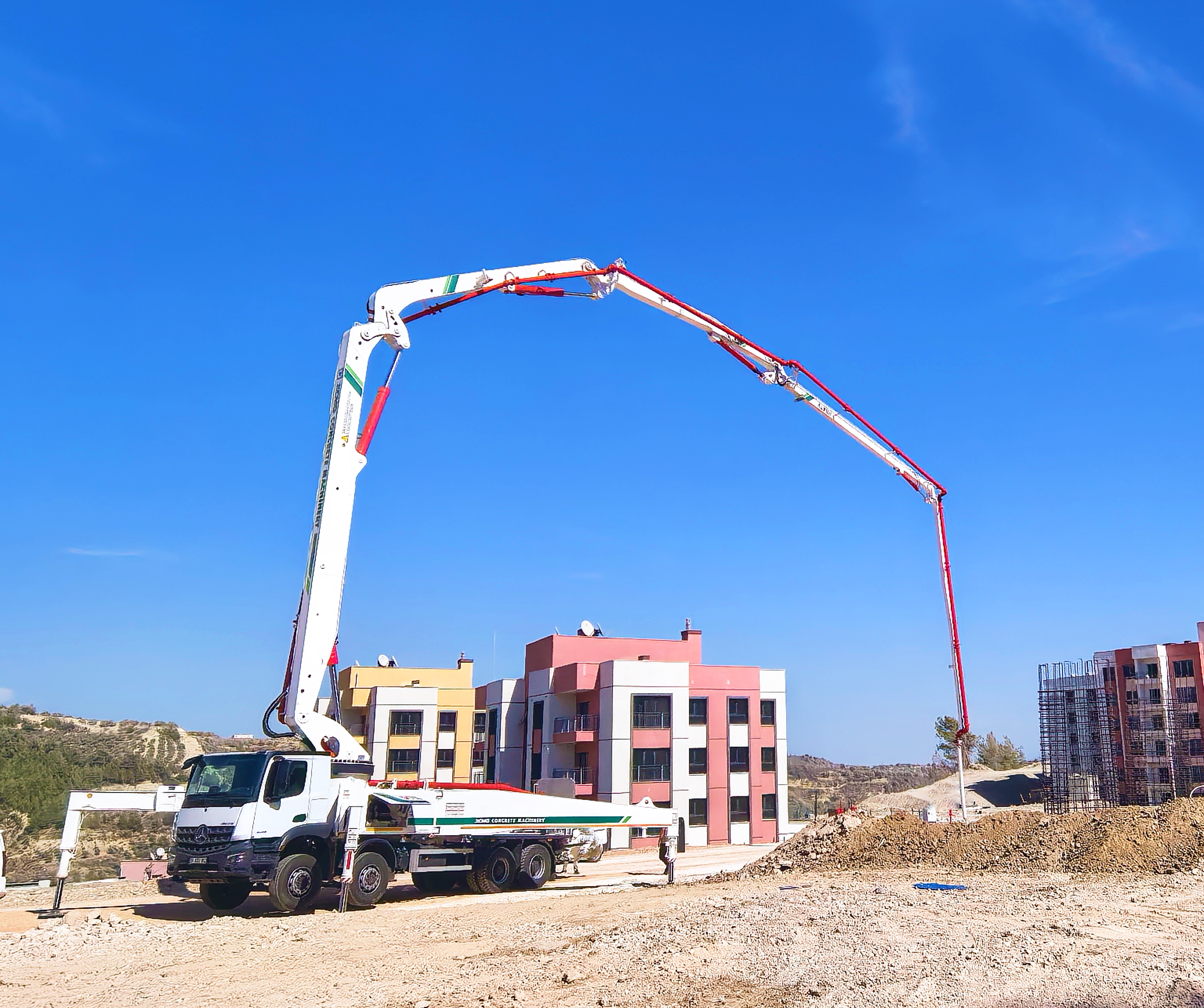 PT视讯HB47V泵车闪耀土耳其