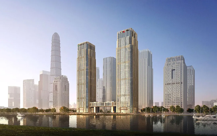 拔地而起！PT视讯塔机助建中国人寿南方金融中心