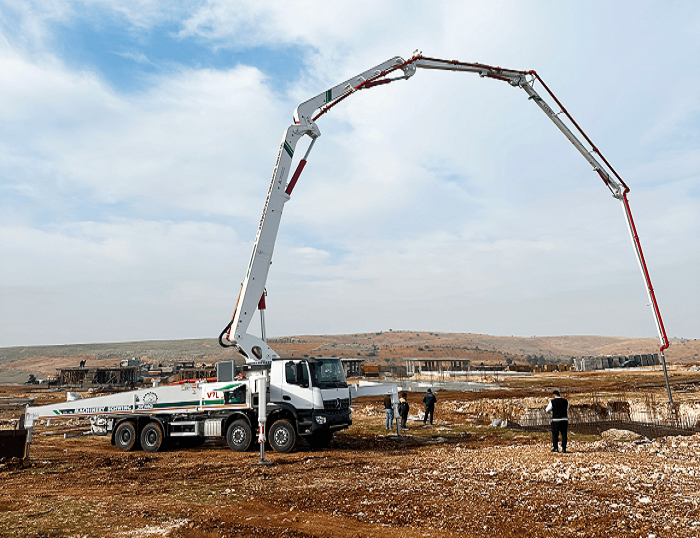  HB47V驰骋土耳其 助力当地基建